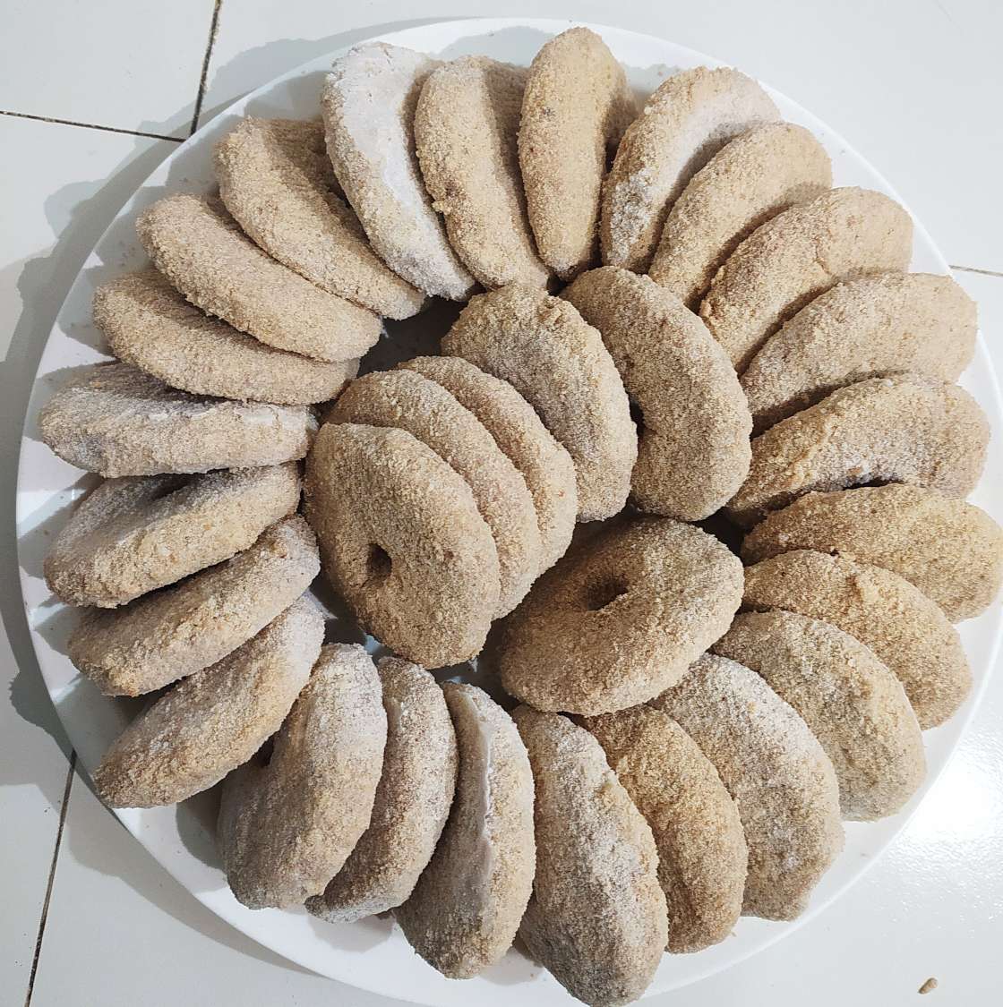 চিকেন চীজ ডোনাট